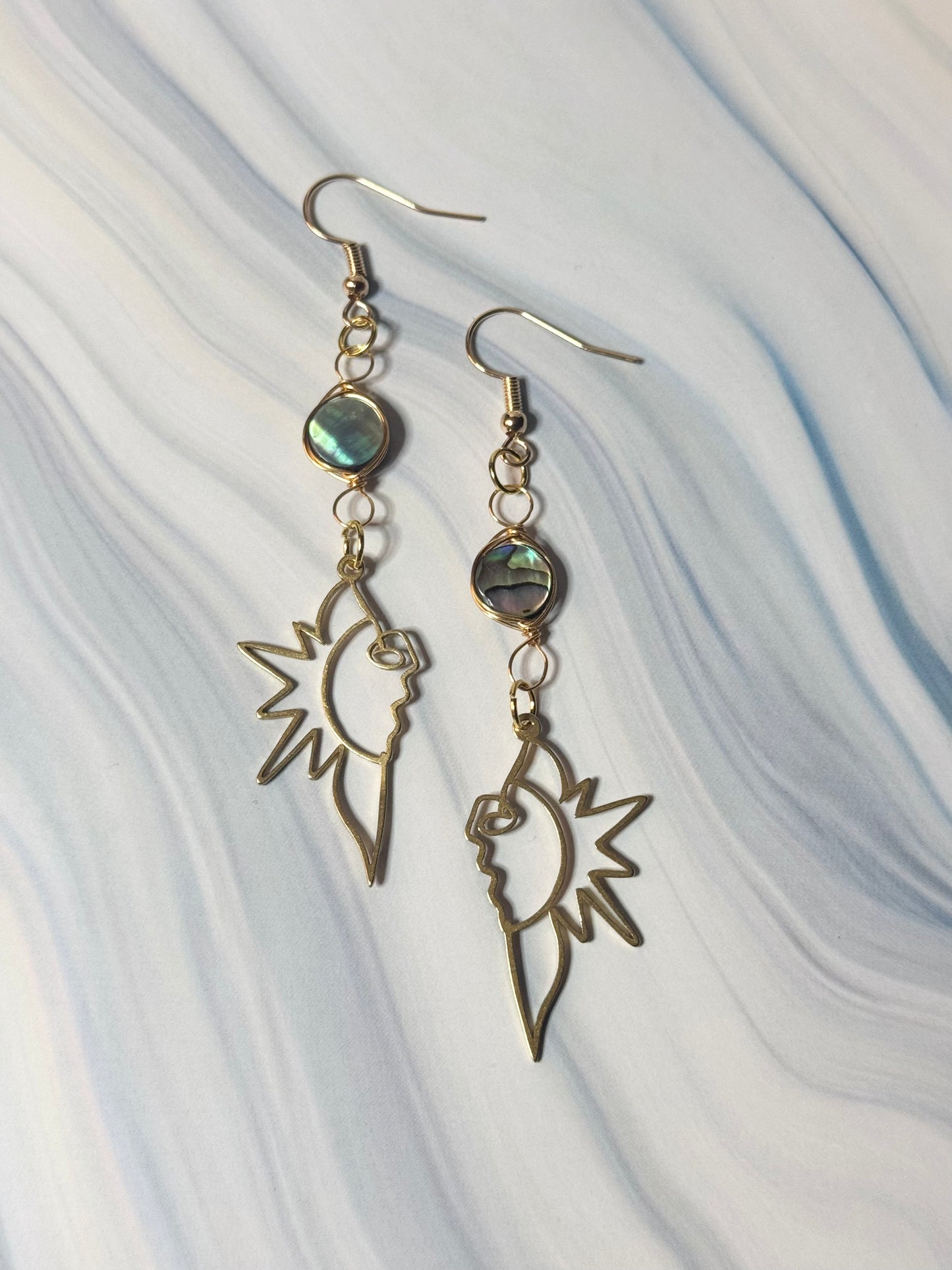 Abalone Sun Dangles