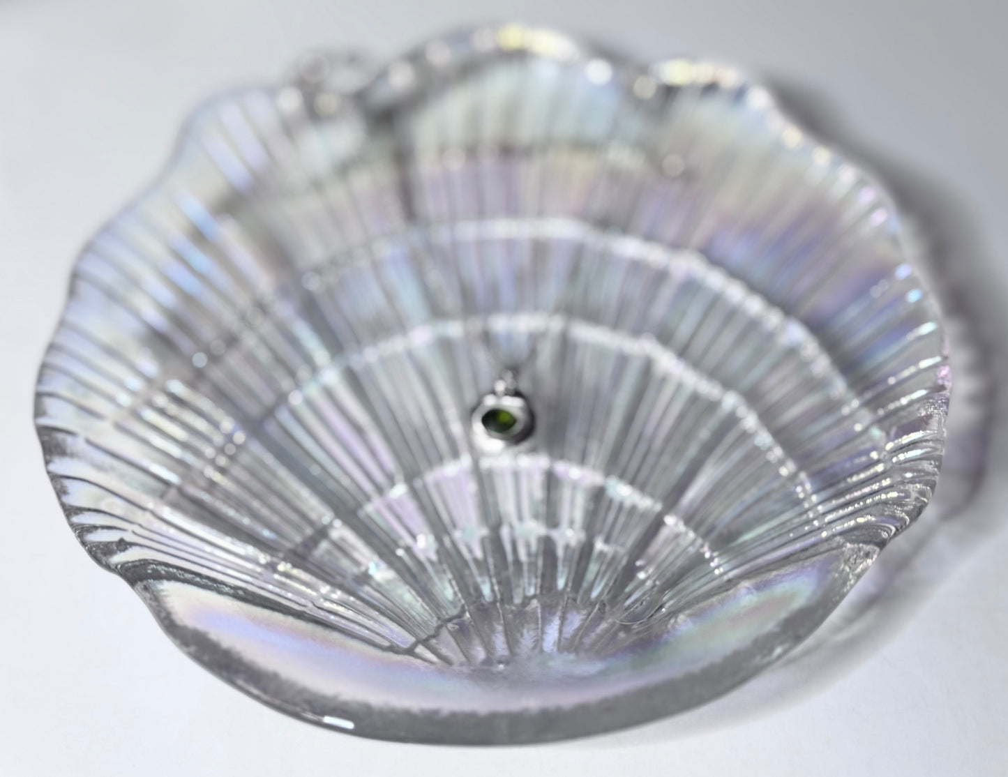 Silver Moss Necklace