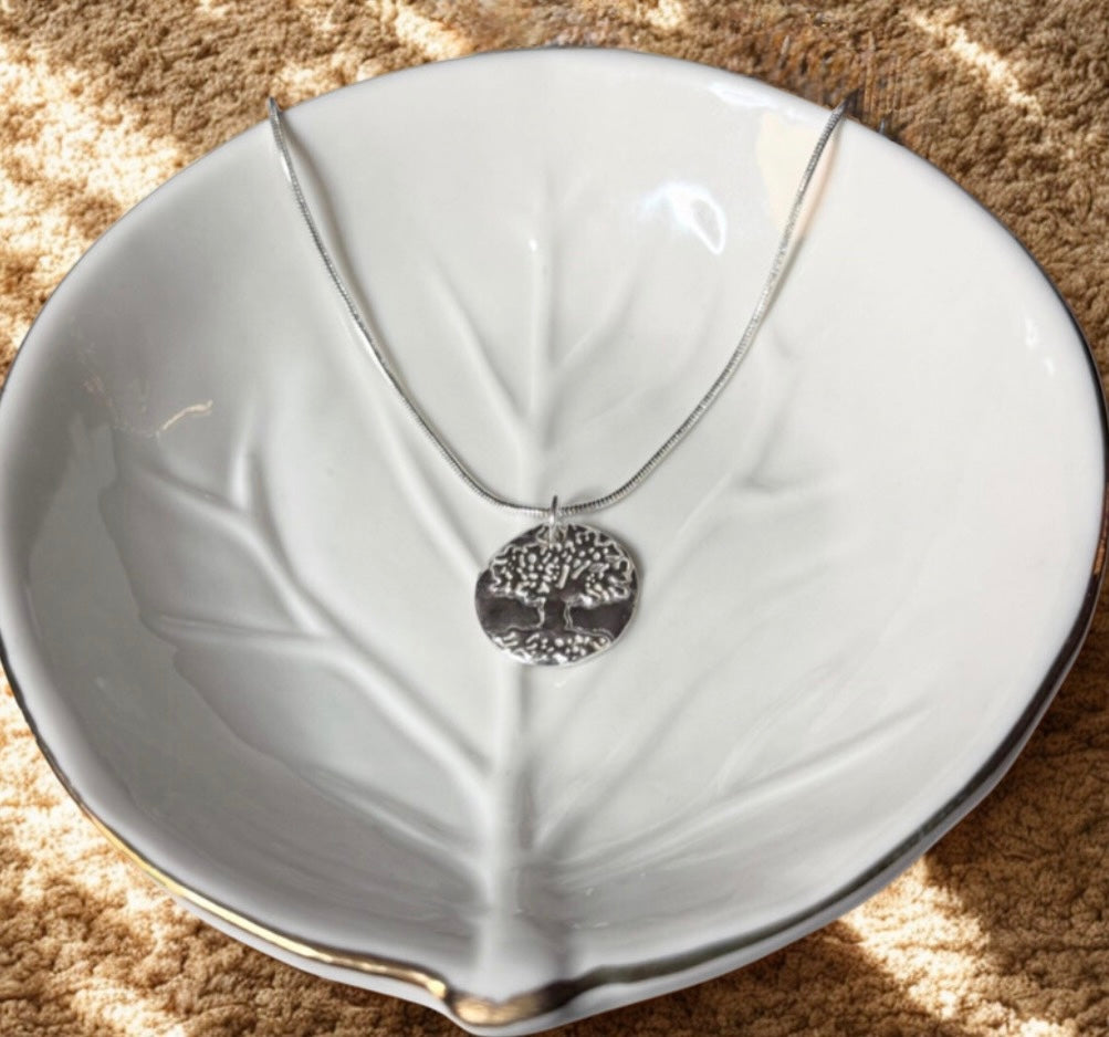 Sterling Silver Tree of Life Pendant Necklace