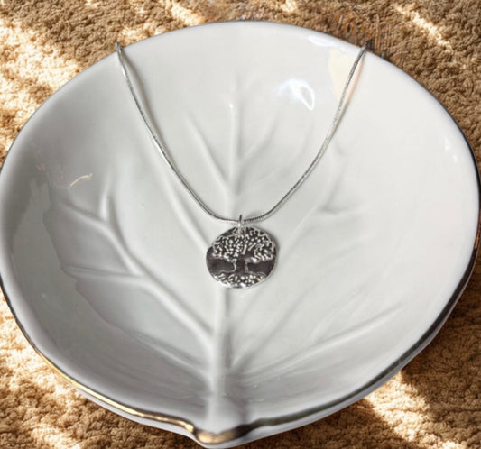Sterling Silver Tree of Life Pendant Necklace