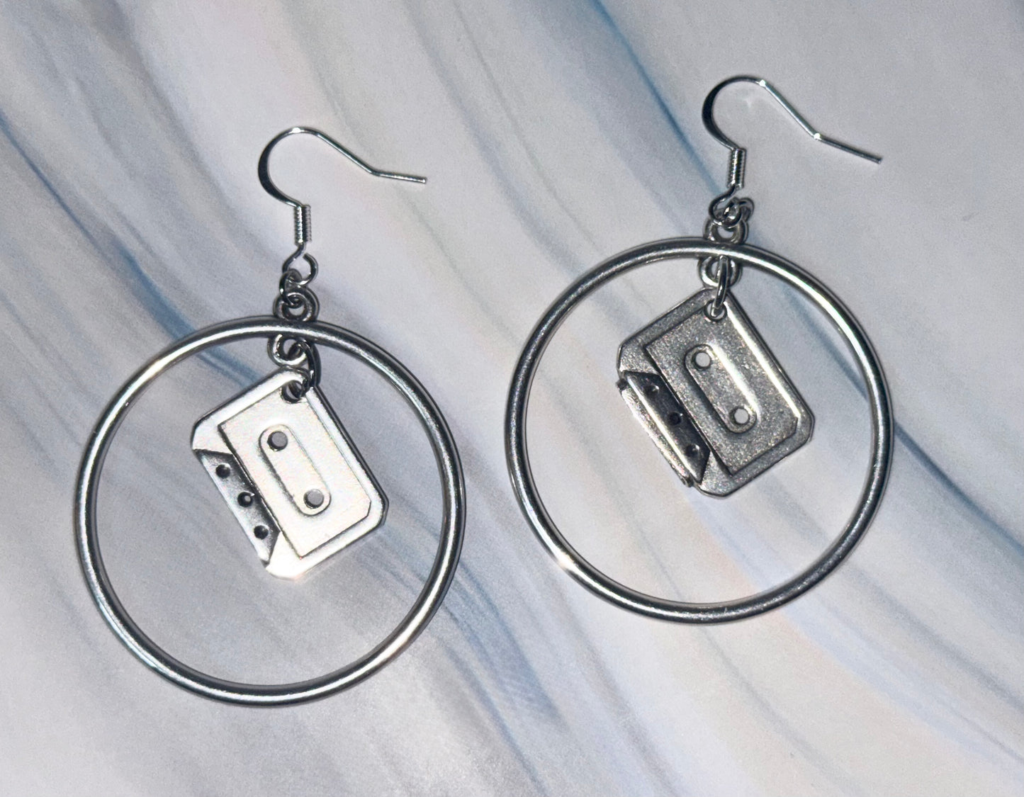Retro Cassette Hoops
