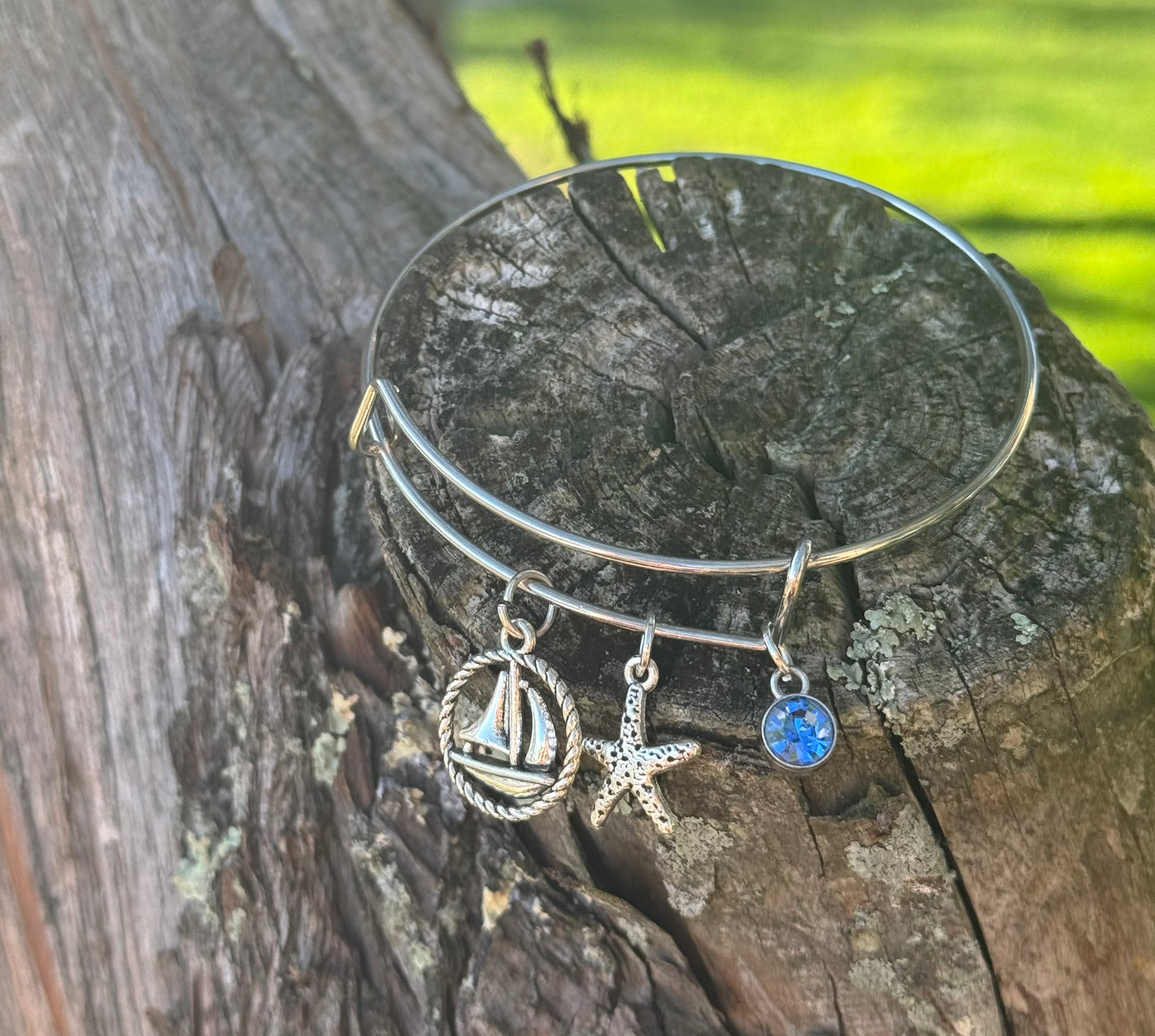 Sailboat Starfish Bangle